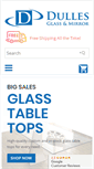 Mobile Screenshot of dullesglassandmirror.com